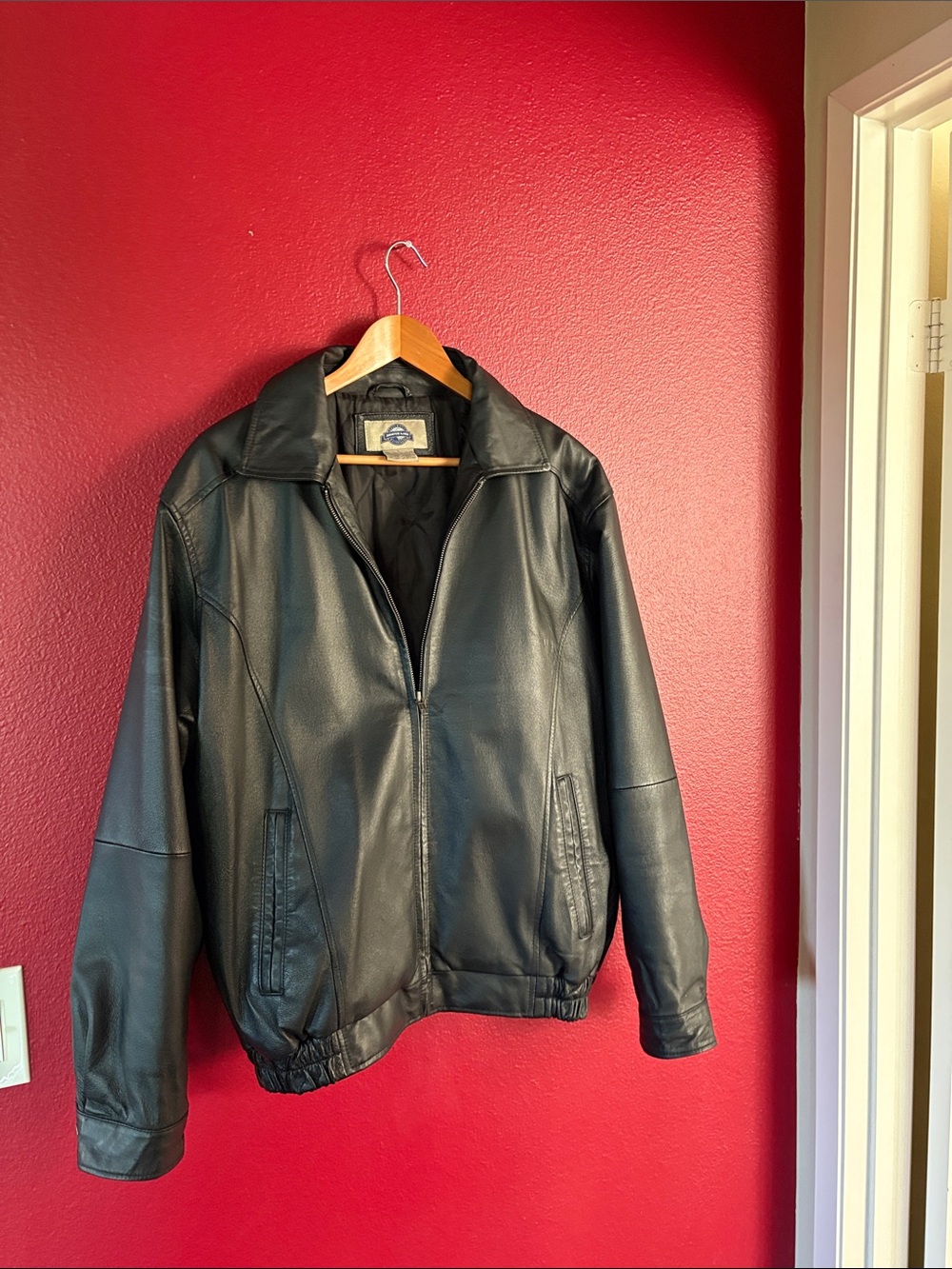 Black Bomber Jacket - Women